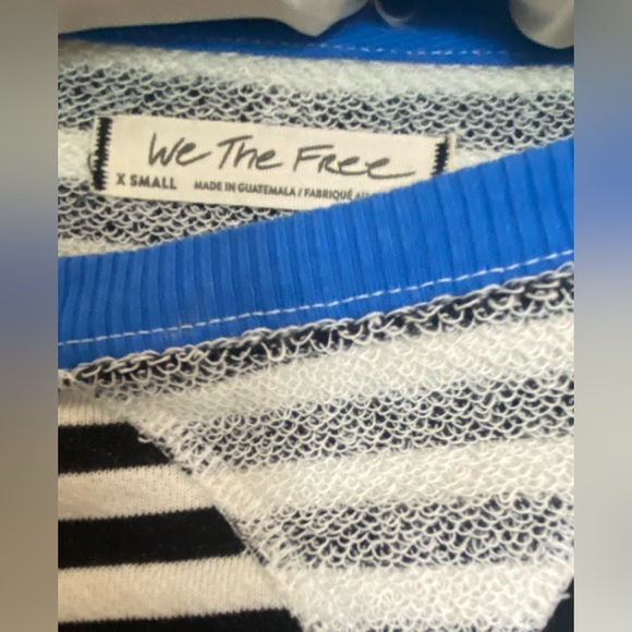 Free people striped crewneck sweatshirt - Picture 3 of 3